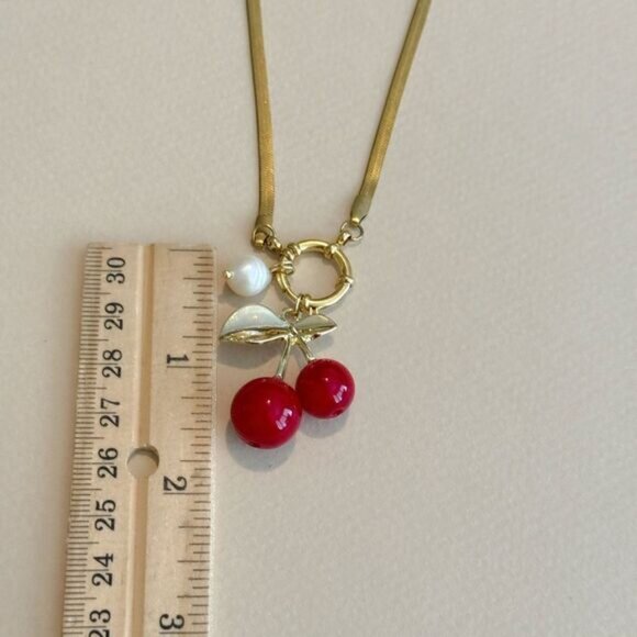 Cherry Necklace N1316 - Picture 5 of 5